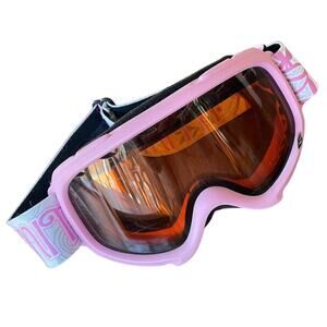Smith Optics Youth Ski Goggles | Pink Amber Lens, Fairy Strap, Snowboard Ski